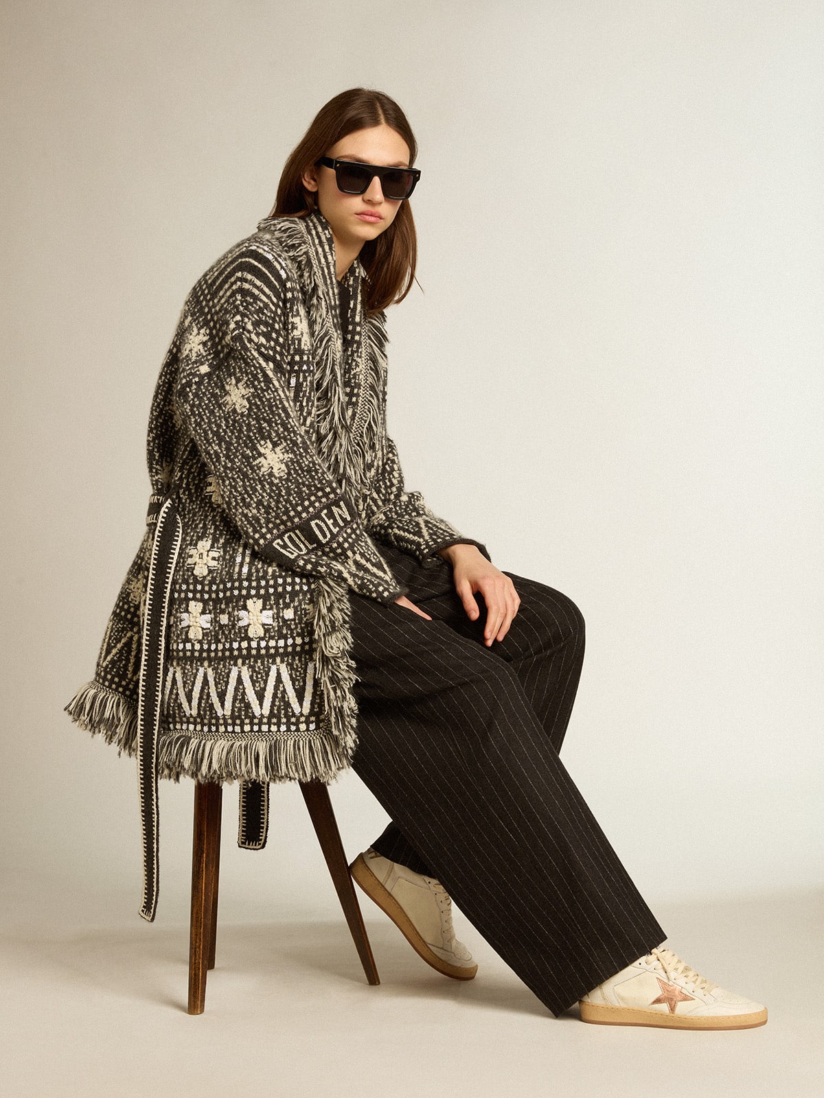 Ваll Ѕtаr LТD іn саnvаѕ аnd nарра wіth brоnzе mеtаllіс lеаthеr ѕtаr